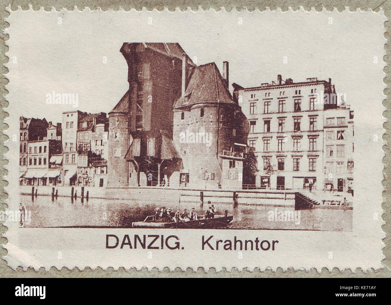 Verschlussmarke Krantor Foto Stock