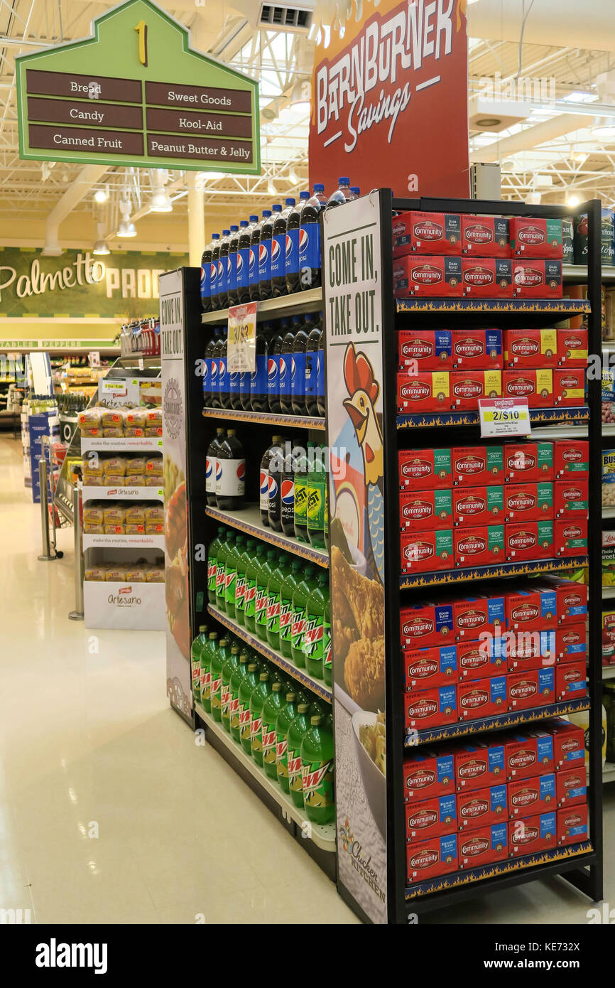 Lowes foods market Pawleys Island, South Carolina, Stati Uniti d'America Foto Stock