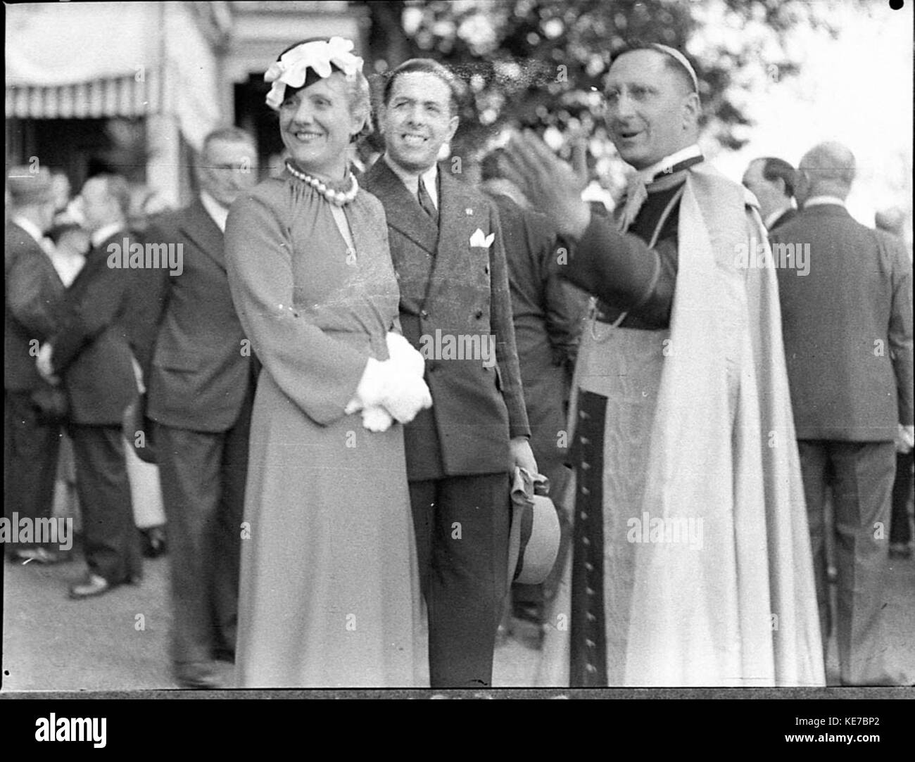 15282 delegato pontificio Panicos Dr party in giardino Foto Stock