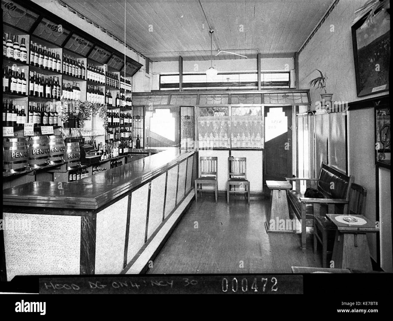 12217 Penfolds vini display in 3 volumi Foto Stock