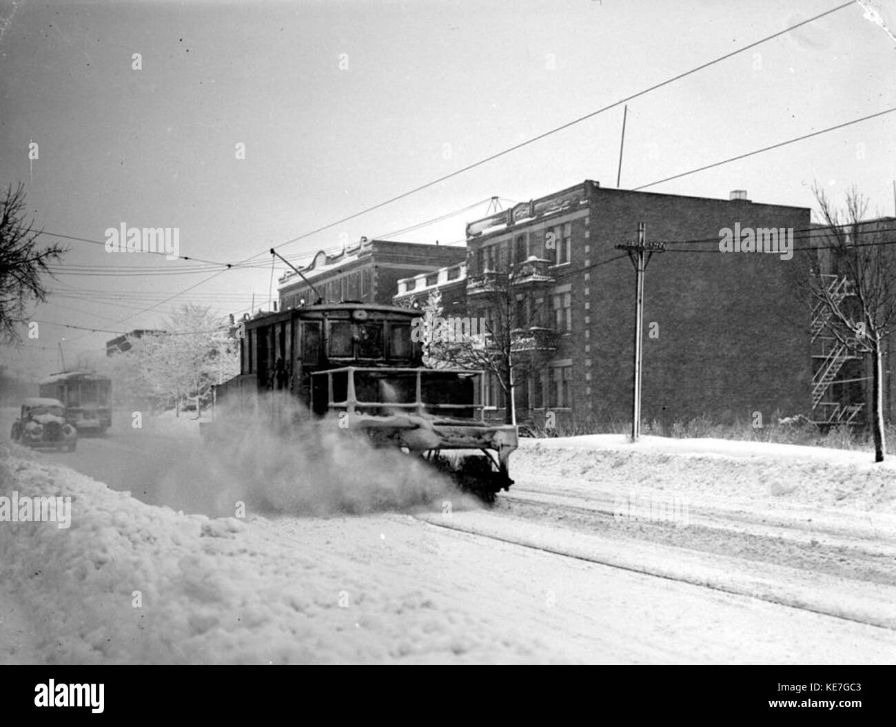 Neve. Snow Plough BAnQ P48S1P11063 Foto Stock