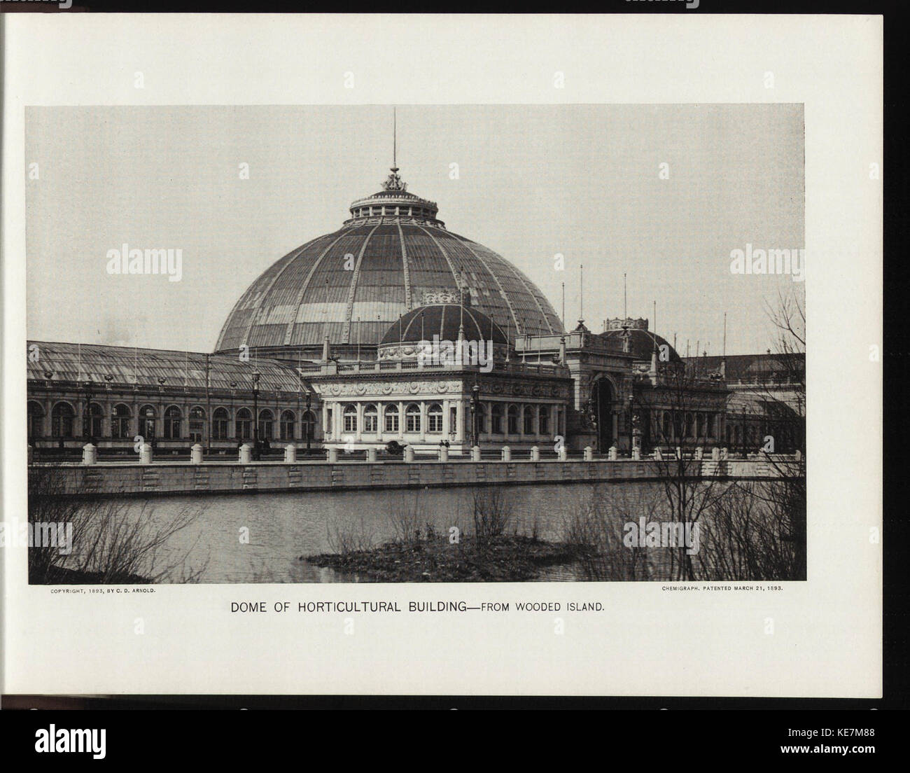 World Columbian Exposition 1893 viste dal CD di Arnold 0042 Foto Stock