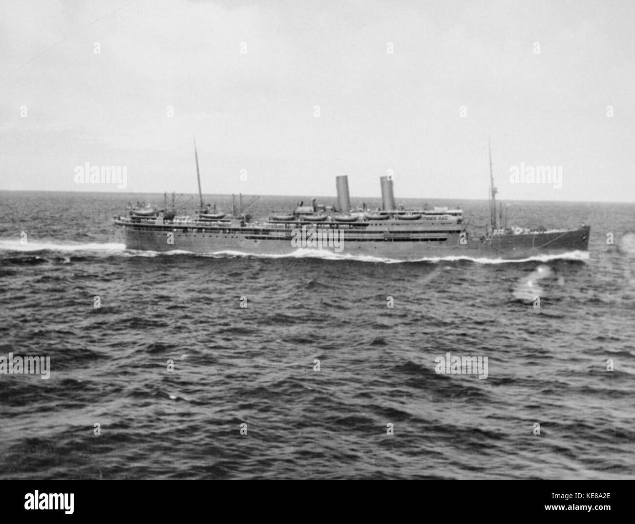 SS Slamat durante la II Guerra Mondiale Foto Stock