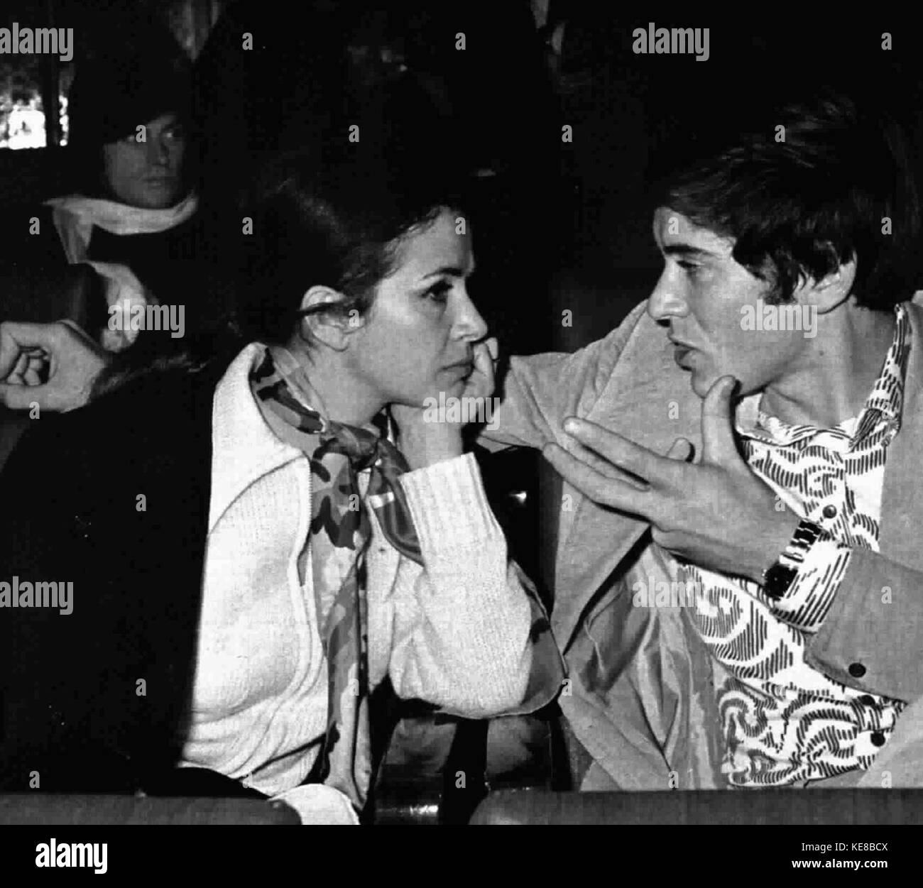 Gianni Morandi e Laura Efrikian Foto Stock