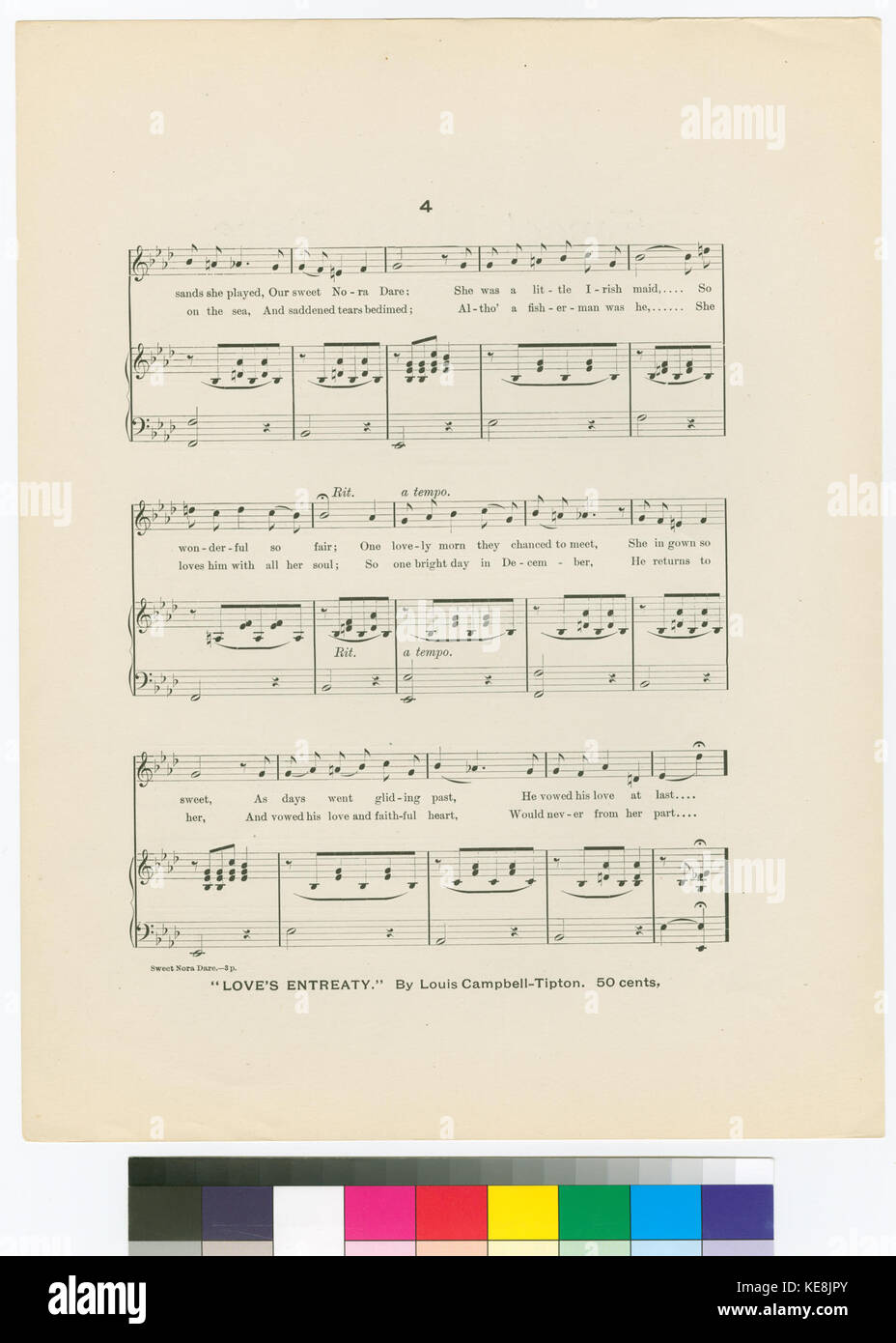 Dolce Nora osare (NYPL ADE 454396 1698515) Foto Stock