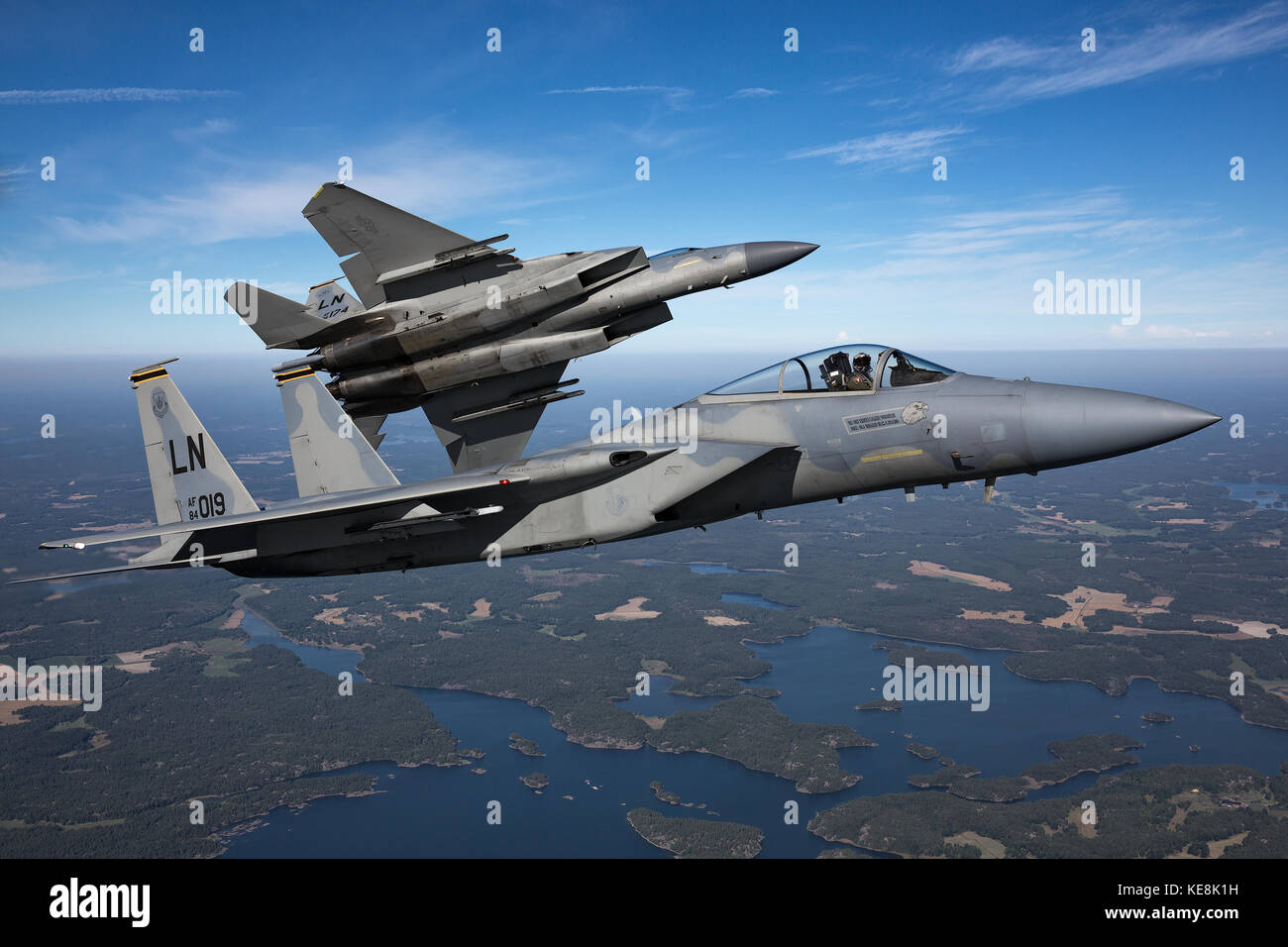 Mcdonell douglas F-15 Eagle Foto Stock