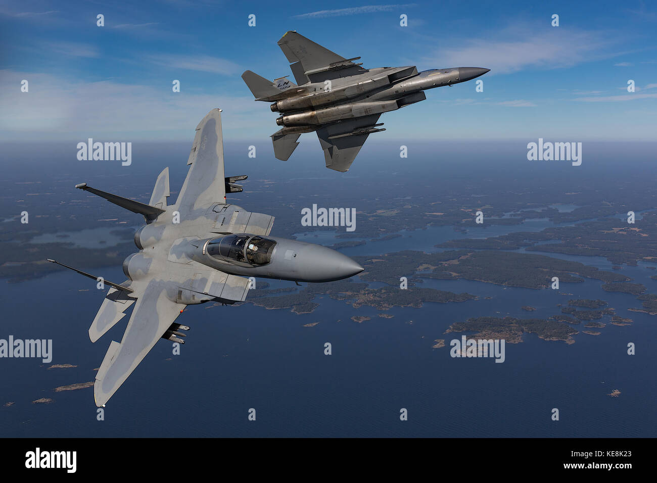 Mcdonell douglas F-15 Eagle Foto Stock