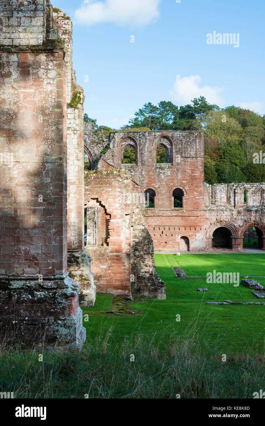 Furness Abbey, Barrow-in-Furness, Cumbrias Foto Stock