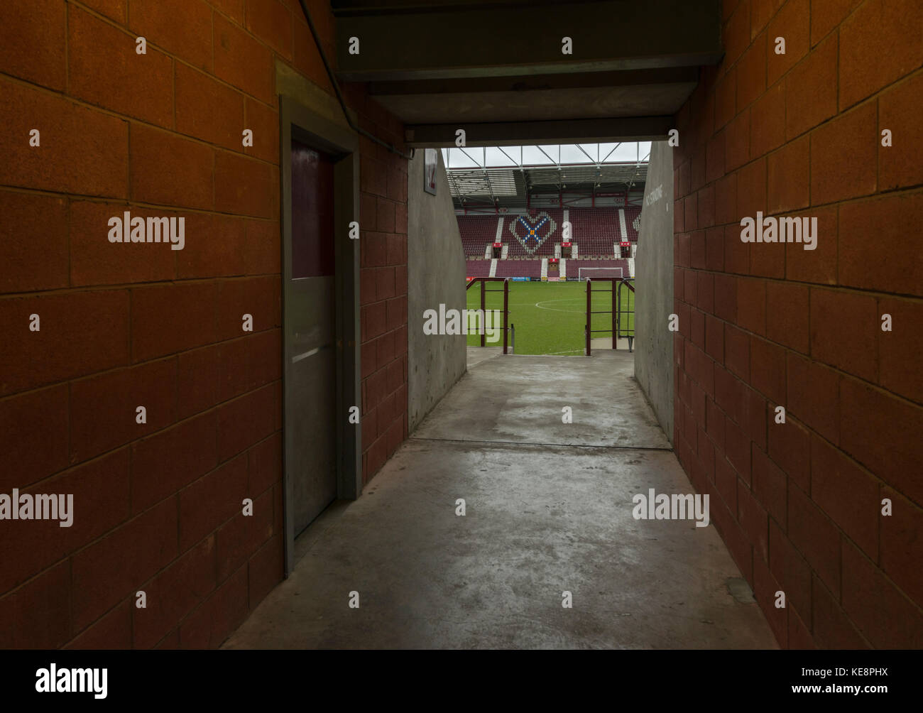 Tynecastle Stadium, Edimburgo, Lothians, Scotland, Regno Unito Foto Stock