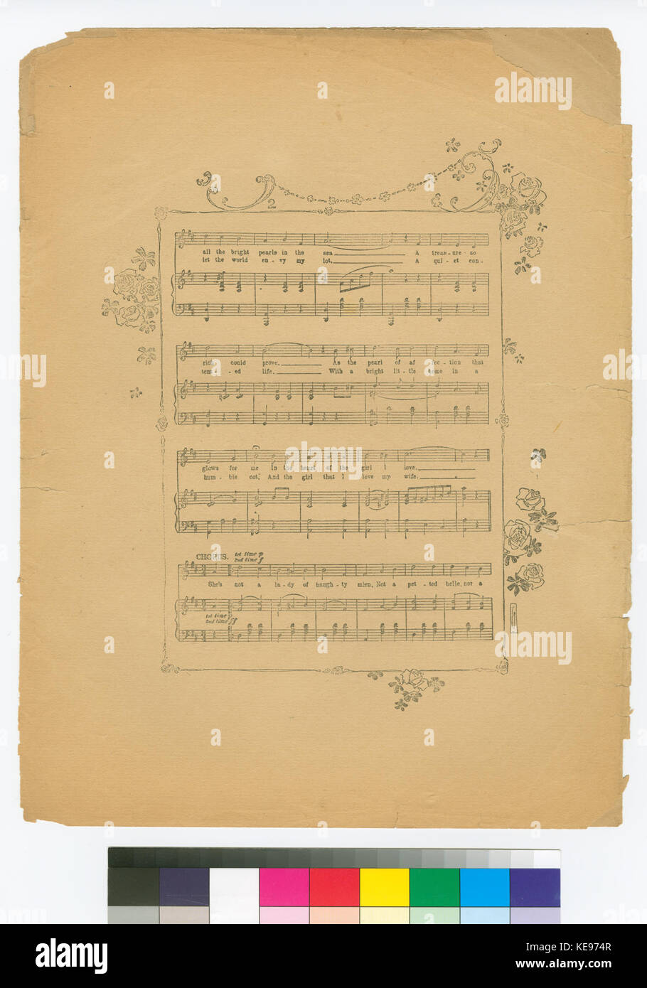 La regina della mia umile casa (NYPL ADE 464629 1712332) Foto Stock