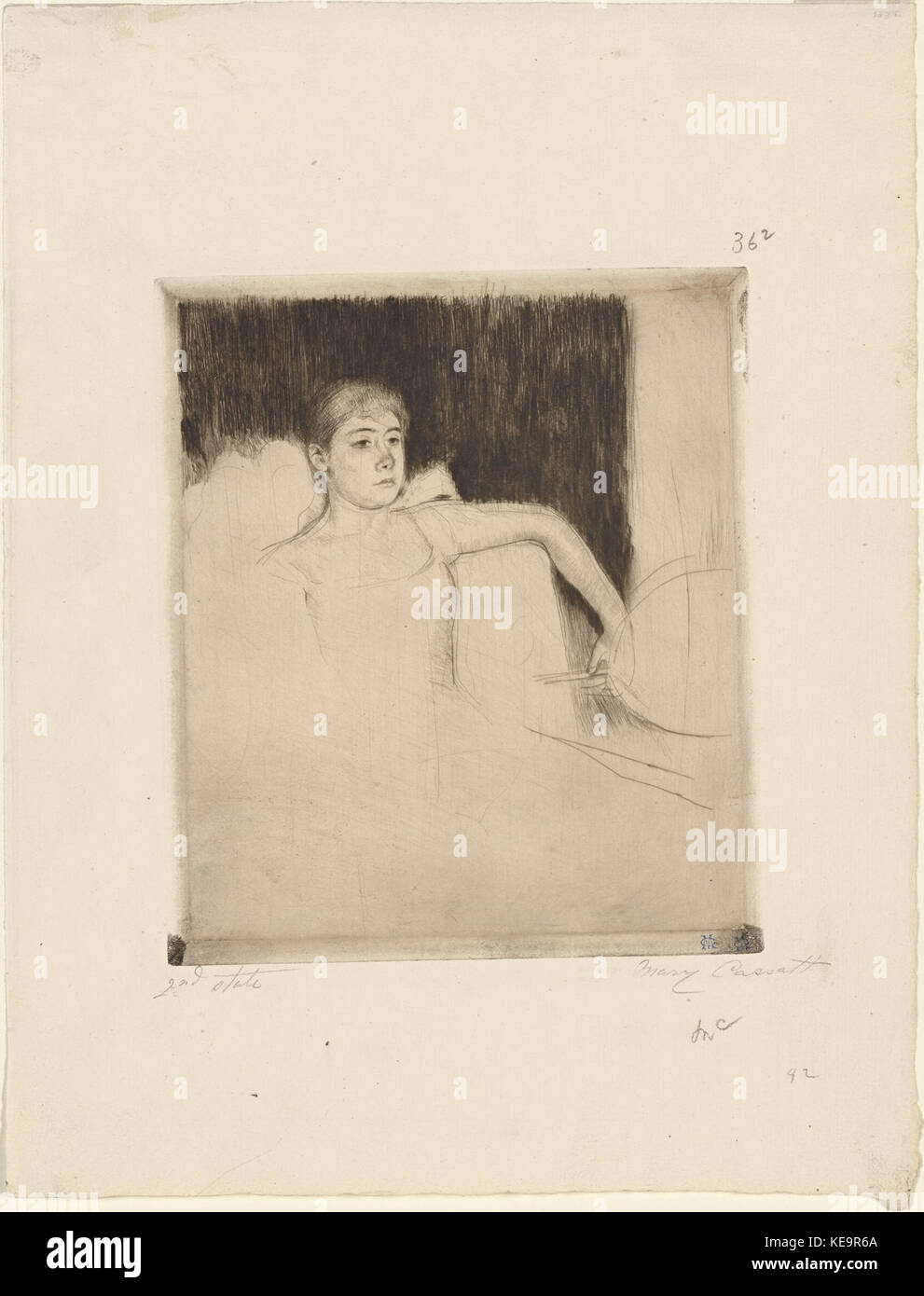 Tè (NYPL ADE 2369377 5025619) Foto Stock