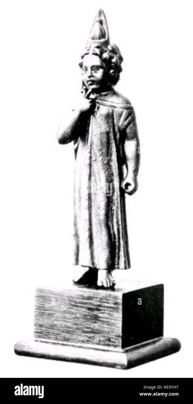 Sirkap Arpocrate tardo ellenistico Foto Stock