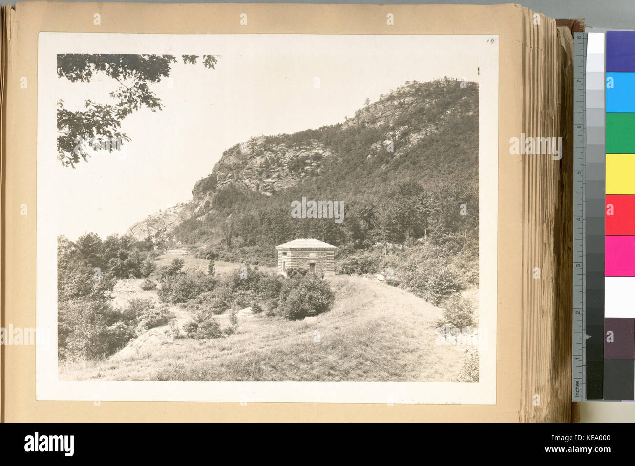 Le sovrastrutture. Repentine Gaging camera, situato a sud di qualità mozzafiato tunnel in Putnam County, N.Y. Contracat 109. Agosto 29, 1916 (NYPL B13814376 435498) Foto Stock