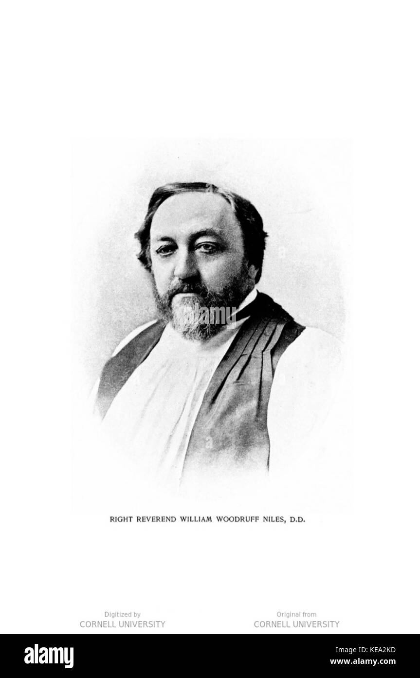 Il Rt. Il rev. William W. Niles Foto Stock