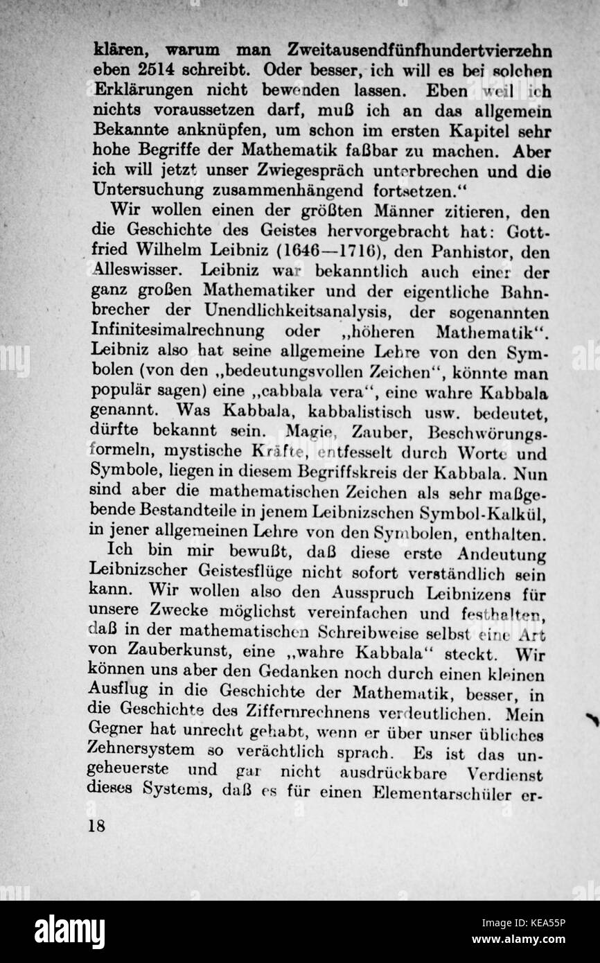 Vom Einmaleins zum solidale Seite 018 Foto Stock