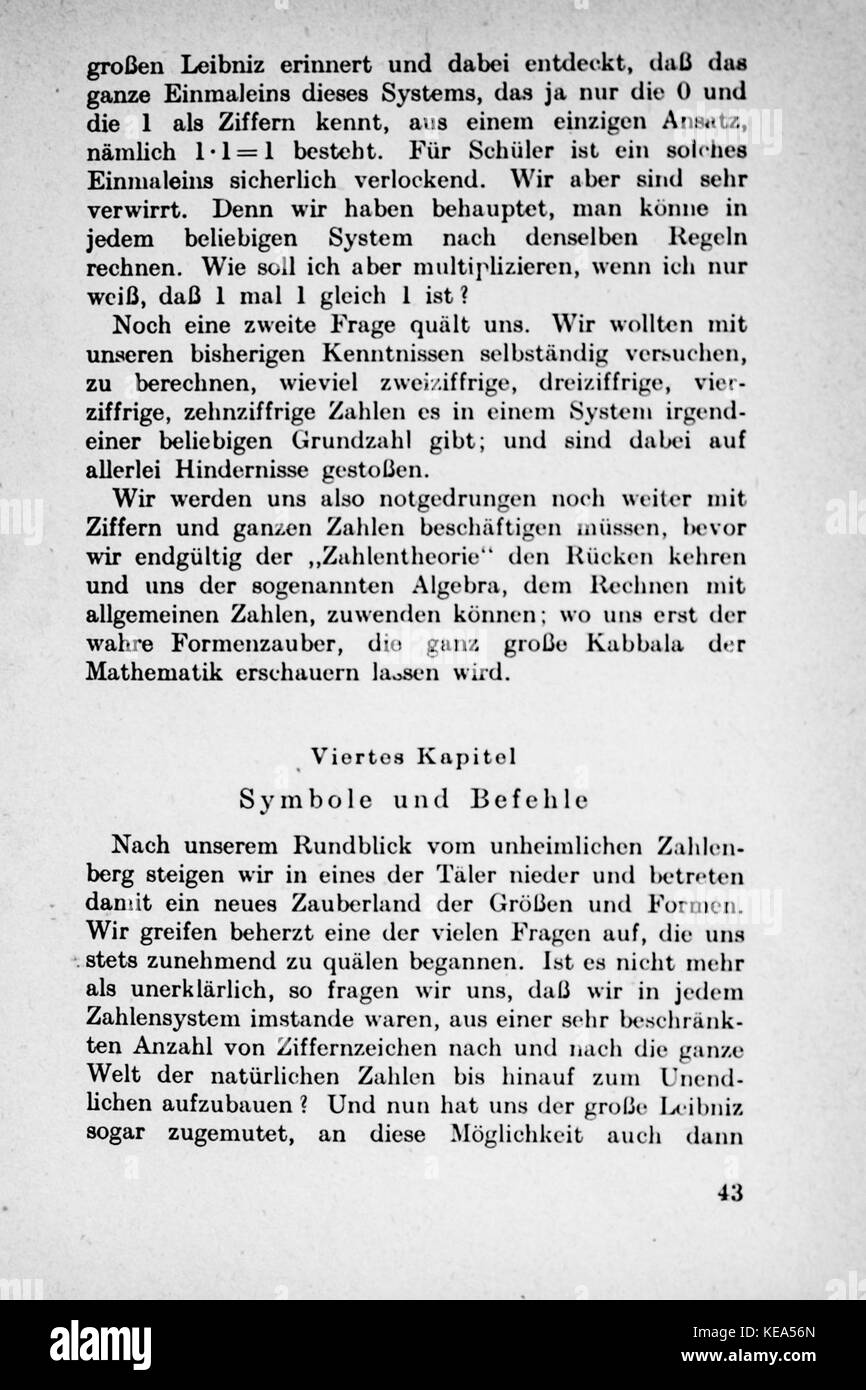 Vom Einmaleins zum solidale Seite 043 Foto Stock