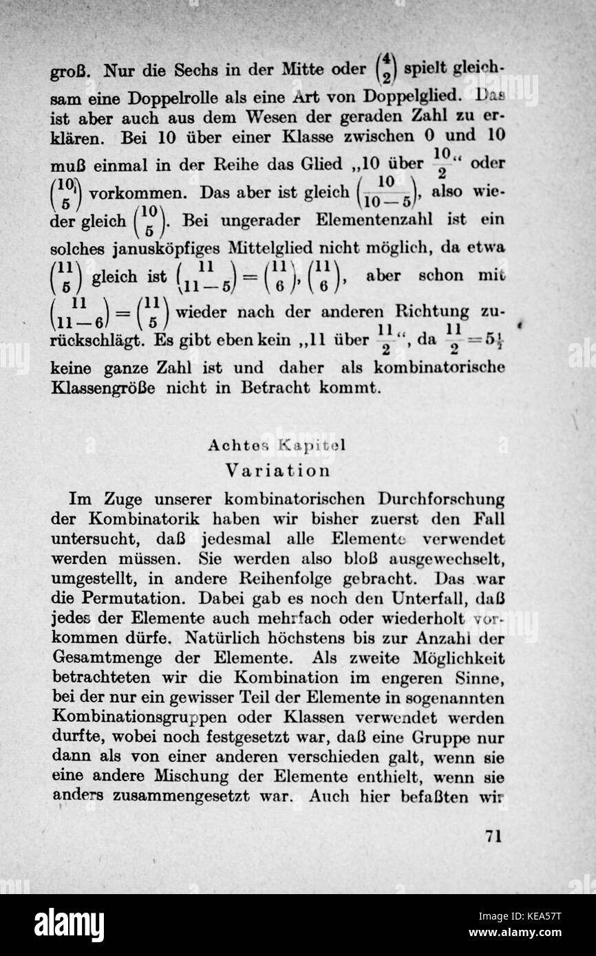 Vom Einmaleins zum solidale Seite 071 Foto Stock