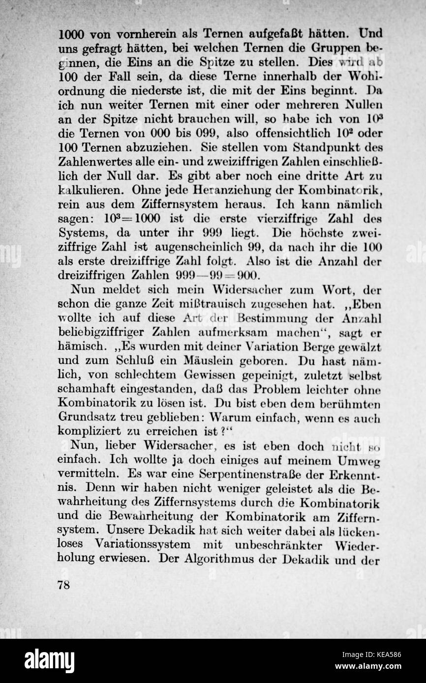 Vom Einmaleins zum solidale Seite 078 Foto Stock