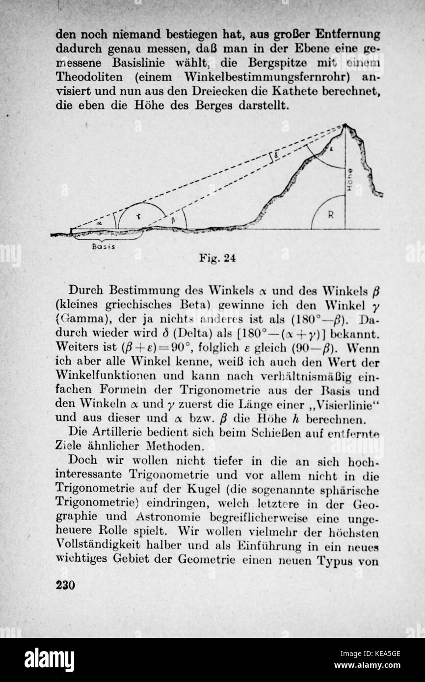 Vom Einmaleins zum solidale Seite 230 Foto Stock
