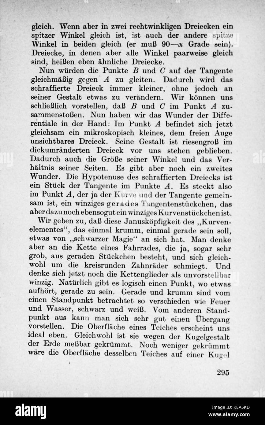 Vom Einmaleins zum solidale Seite 295 Foto Stock