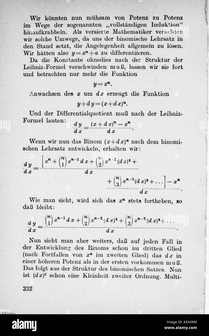 Vom Einmaleins zum solidale Seite 332 Foto Stock