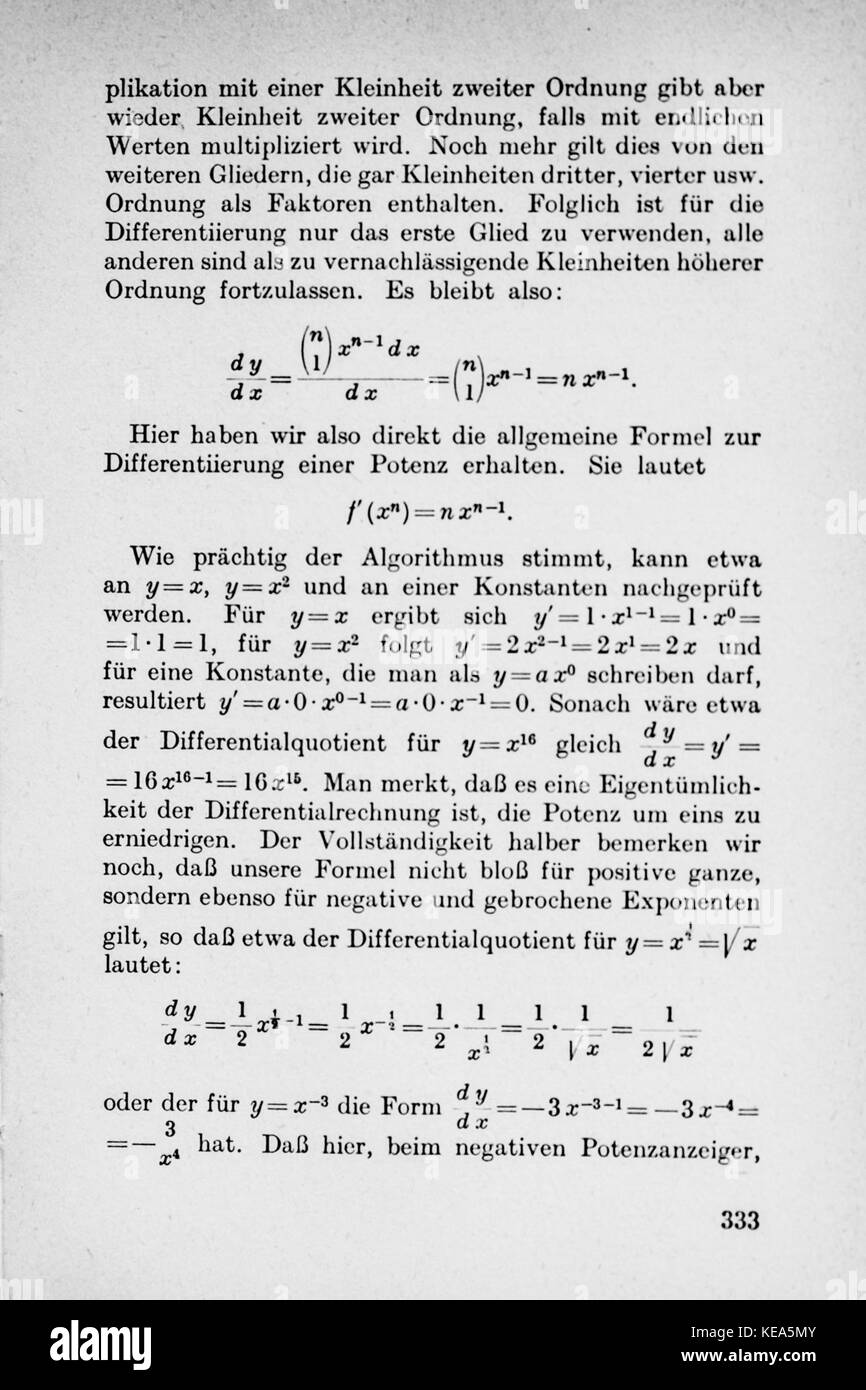 Vom Einmaleins zum solidale Seite 333 Foto Stock