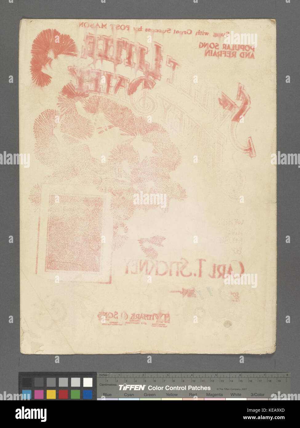 Sweet Lillie Lavender è una fotografia storica della collezione della New York Public Library. Catturando il soggetto in uno stile vintage, ritrae la figura in una posa rilassata, forse indicativa dell'estetica dei primi anni del XX secolo. Questa immagine mette in evidenza la natura senza tempo delle prime fotografie e il significato culturale della ritrattistica durante questo periodo. Foto Stock