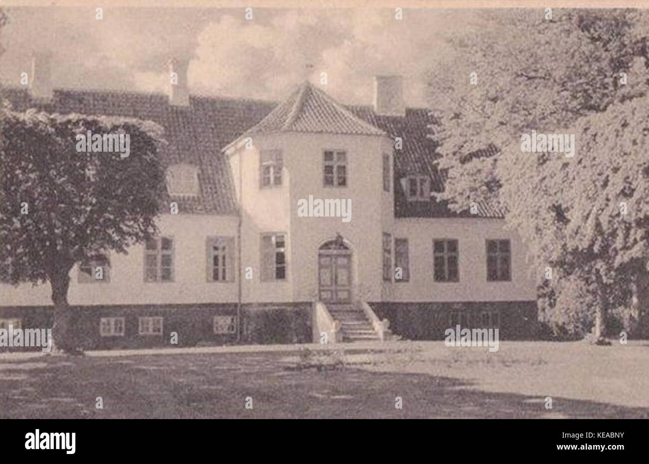 Gjedsergaard foto vintage Foto Stock