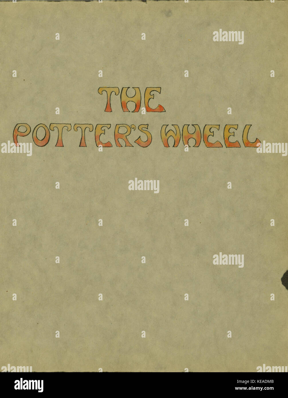 Il tornio del vasaio, Volume 2, numero 8, pagina 2, Giugno 1906 Foto Stock