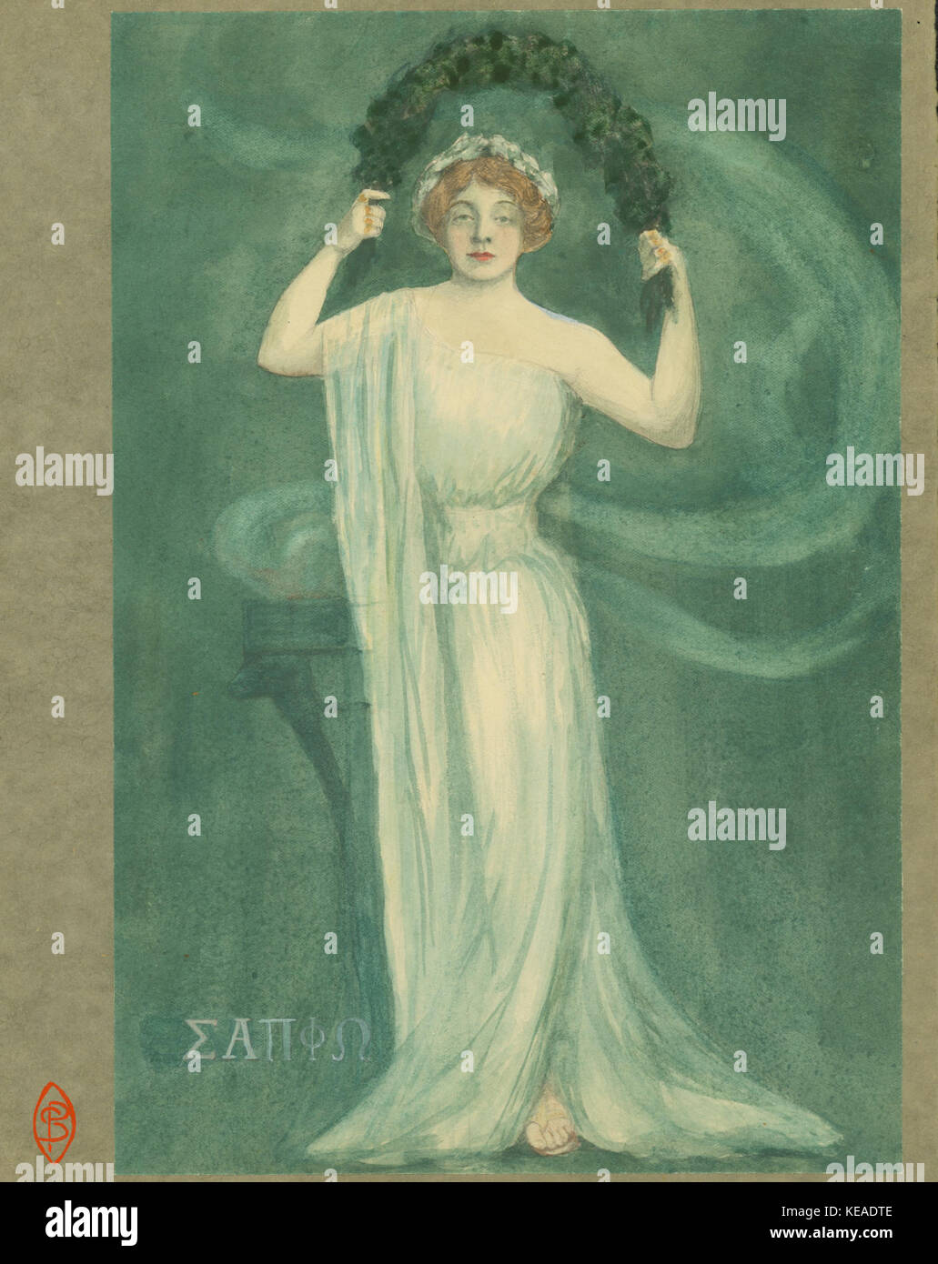 Il tornio del vasaio, Volume 3, numero 7, pagina 9, Maggio 1907 Foto Stock