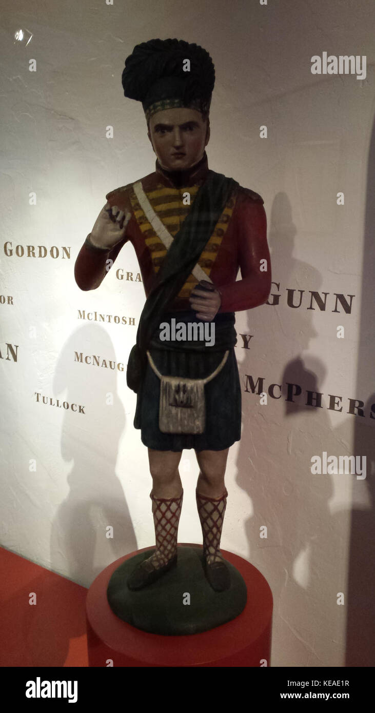 TobaccoShopFigureStewartMuseum6 Foto Stock