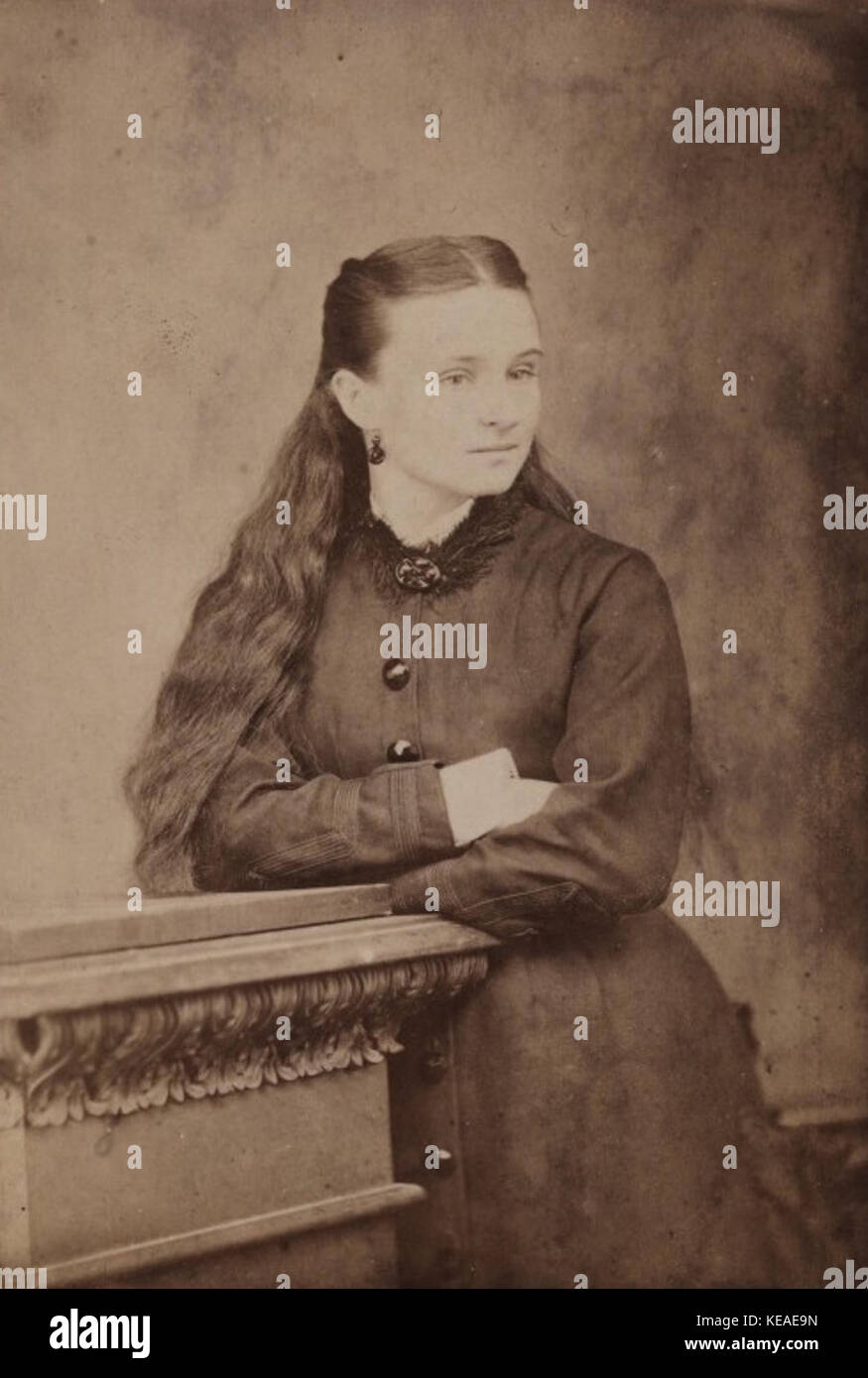 Edith Cowan 1876 o 1877 Foto Stock