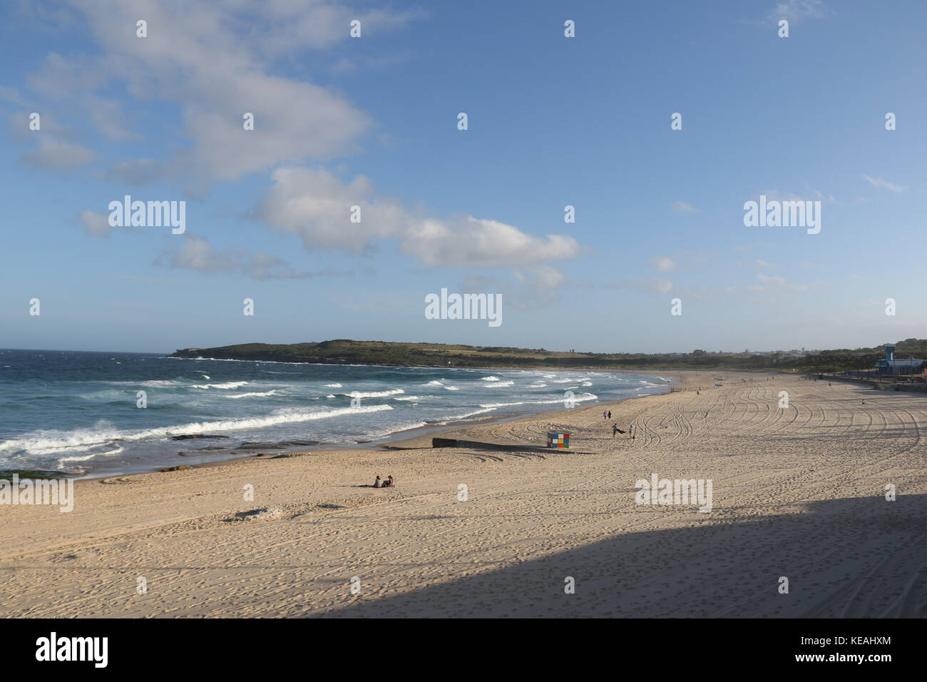 Maroubra Beach a Sydney in Australia Foto Stock
