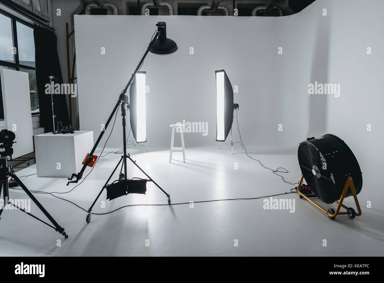studio fotografico Foto Stock