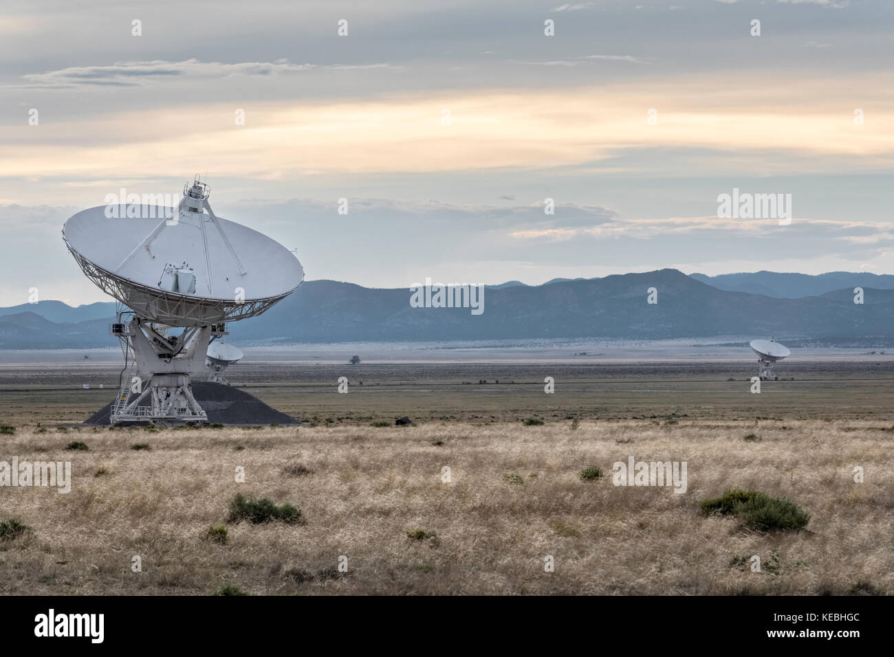 Molto grande schiera (VLA), Socorro, Nuovo Messico, STATI UNITI D'AMERICA Foto Stock