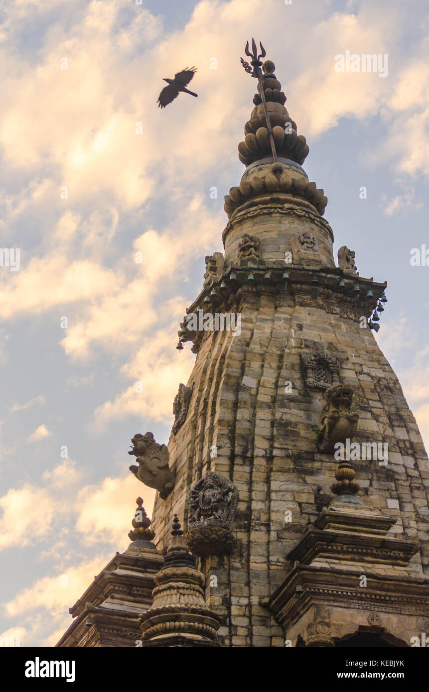 Bhaktapur durbar square, prima del terremoto, Nepal Foto Stock