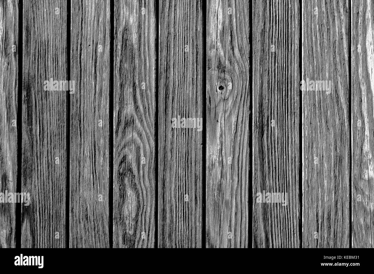 In legno sfondo monocromo Foto Stock