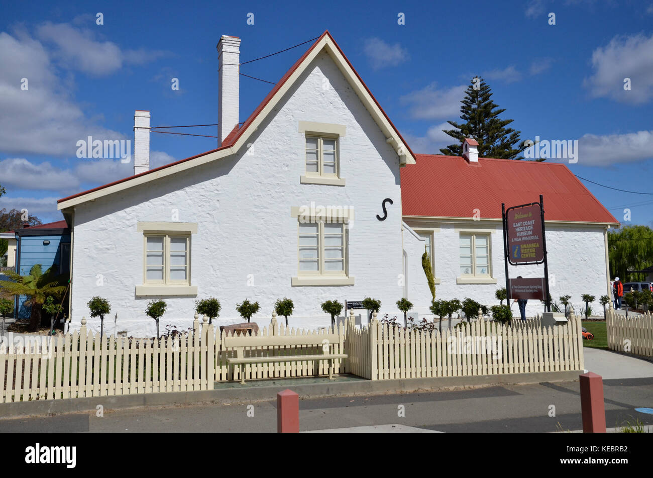 La costa est Heritage Museum a Swansea, Tasmania, Australia Foto Stock