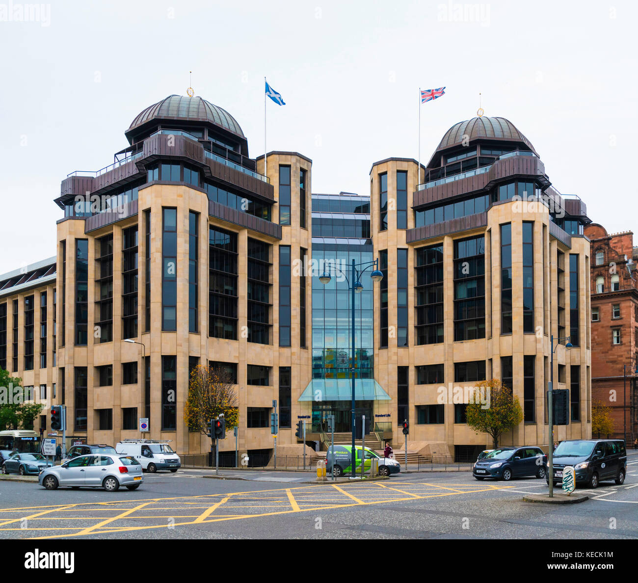 Sede centrale di Standard Life a Edimburgo , Scozia, Regno Unito Foto Stock