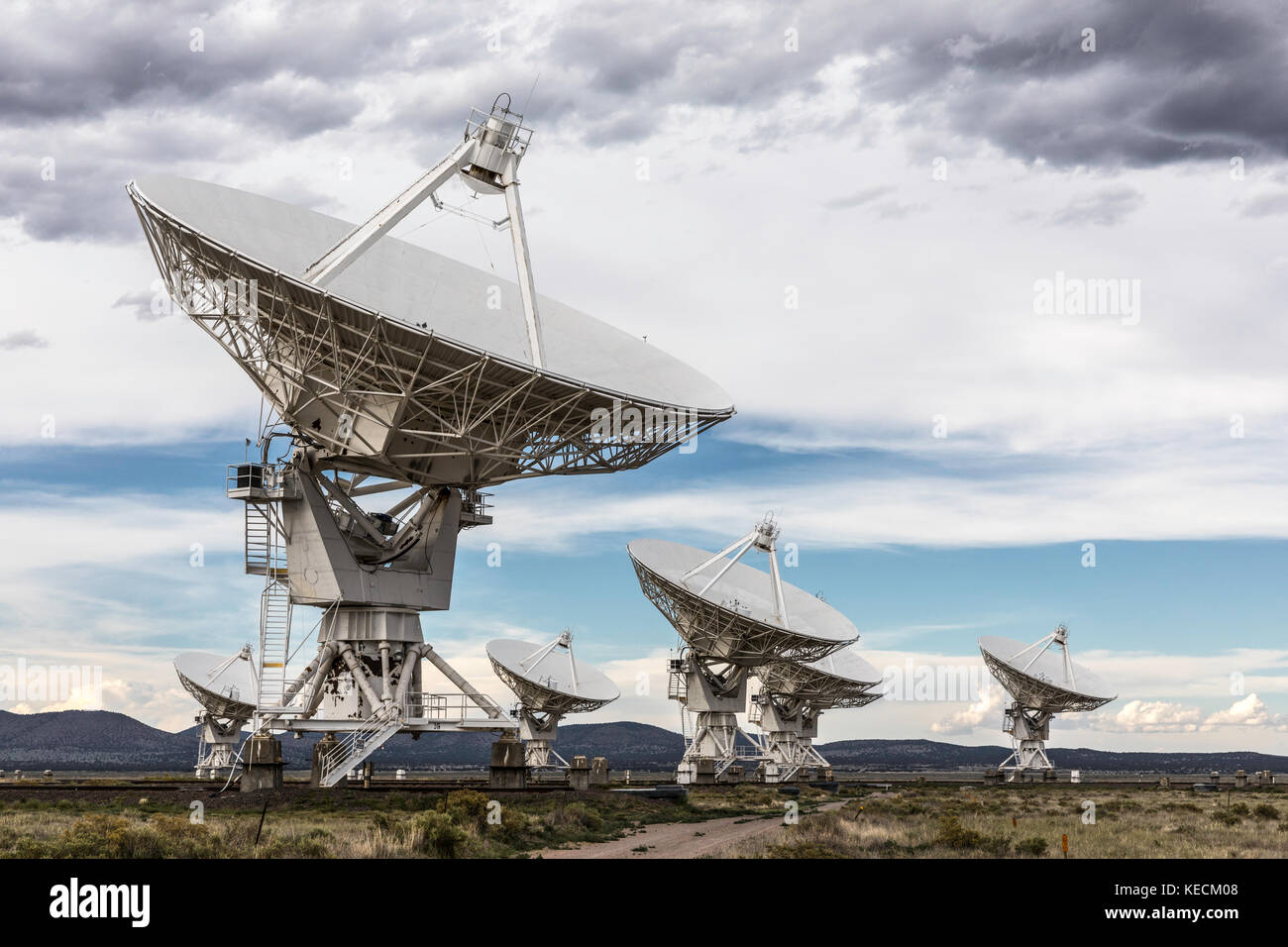 Molto grande schiera (VLA), Socorro, Nuovo Messico, STATI UNITI D'AMERICA Foto Stock