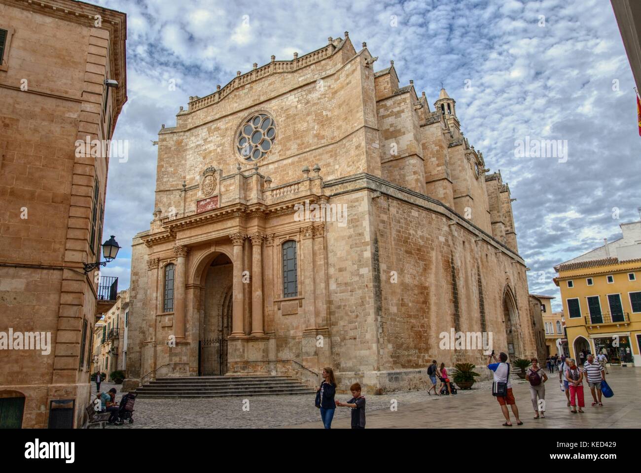 Ciutadella de Menorca durante il giorno Foto Stock