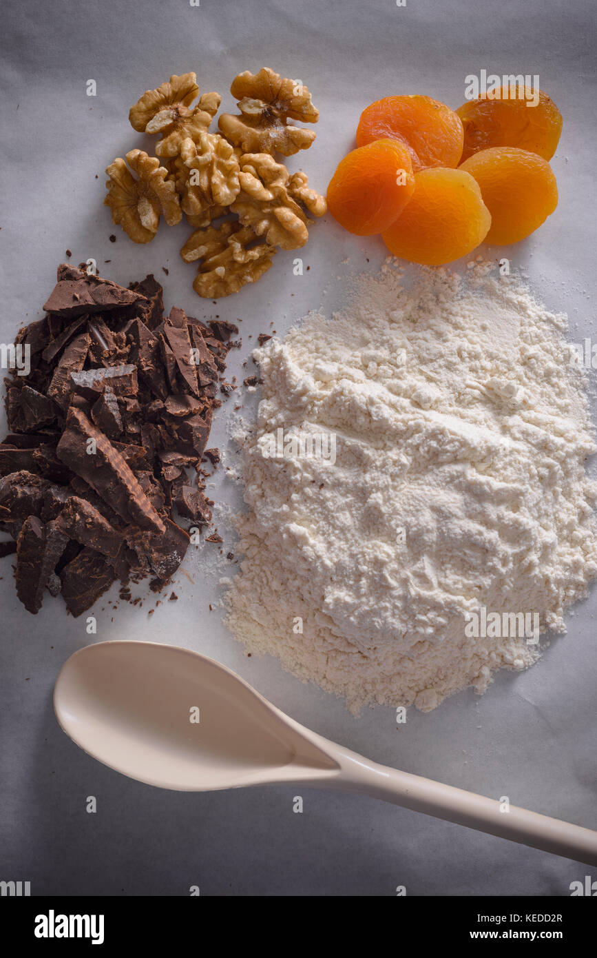 Ingredienti dessert Foto Stock