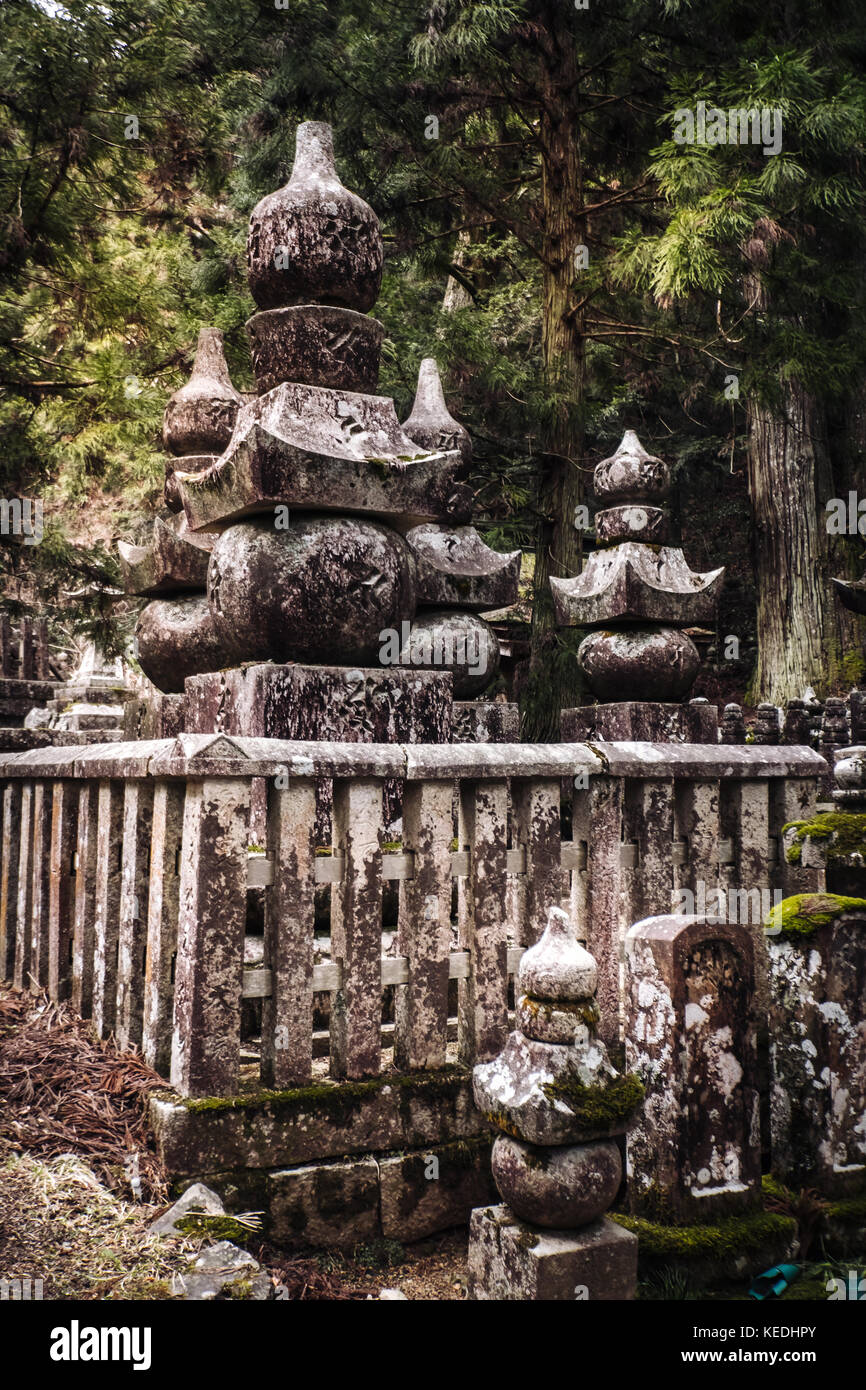 Koyasan, il Giappone più sacri monti Foto Stock