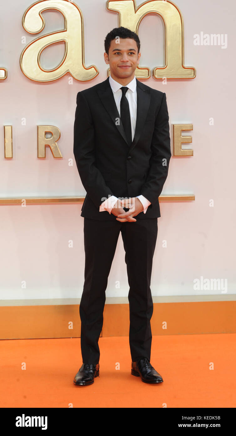 Prima mondiale di "kingsman: il golden circle" - arrivi con: calvin demba dove: Londra, Regno Unito quando: 18 set 2017 credit: wenn.com Foto Stock