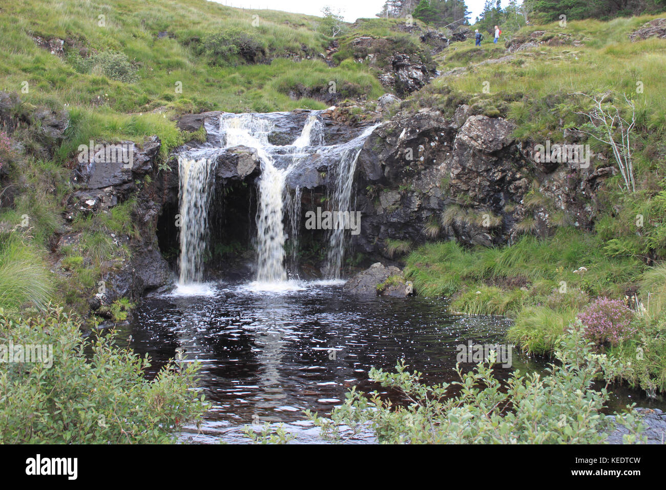 La fata piscine sull'isola di Skye Foto Stock