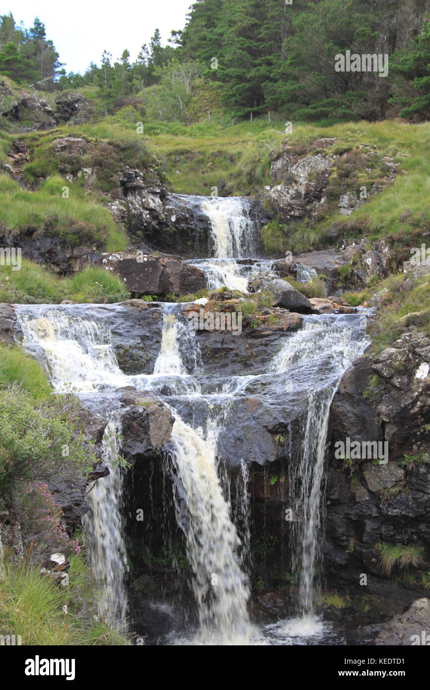 La fata piscine sull'isola di Skye Foto Stock