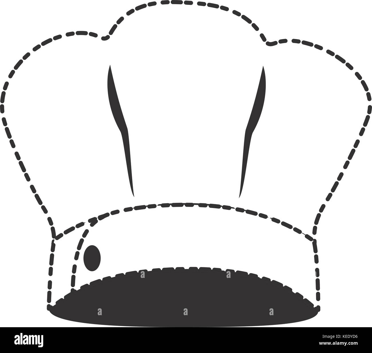 icona del cappello del cuoco unico Immagine e Vettoriale - Alamy