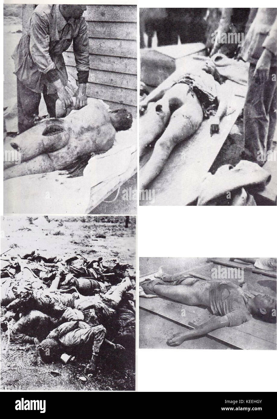 Eccidio, Gondrand o massacro Gondrand Foto Stock