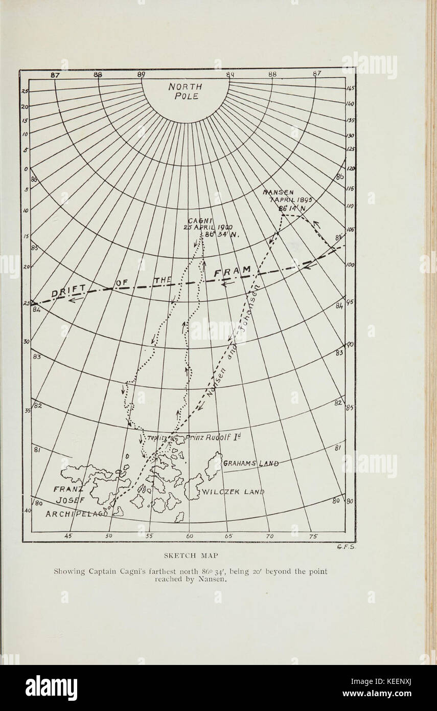 Il romanticismo di esplorazione polare; interessanti le descrizioni di artico e Antartico avventura fin dai primi tempi di viaggio di scoperta, BHL46232933 Foto Stock