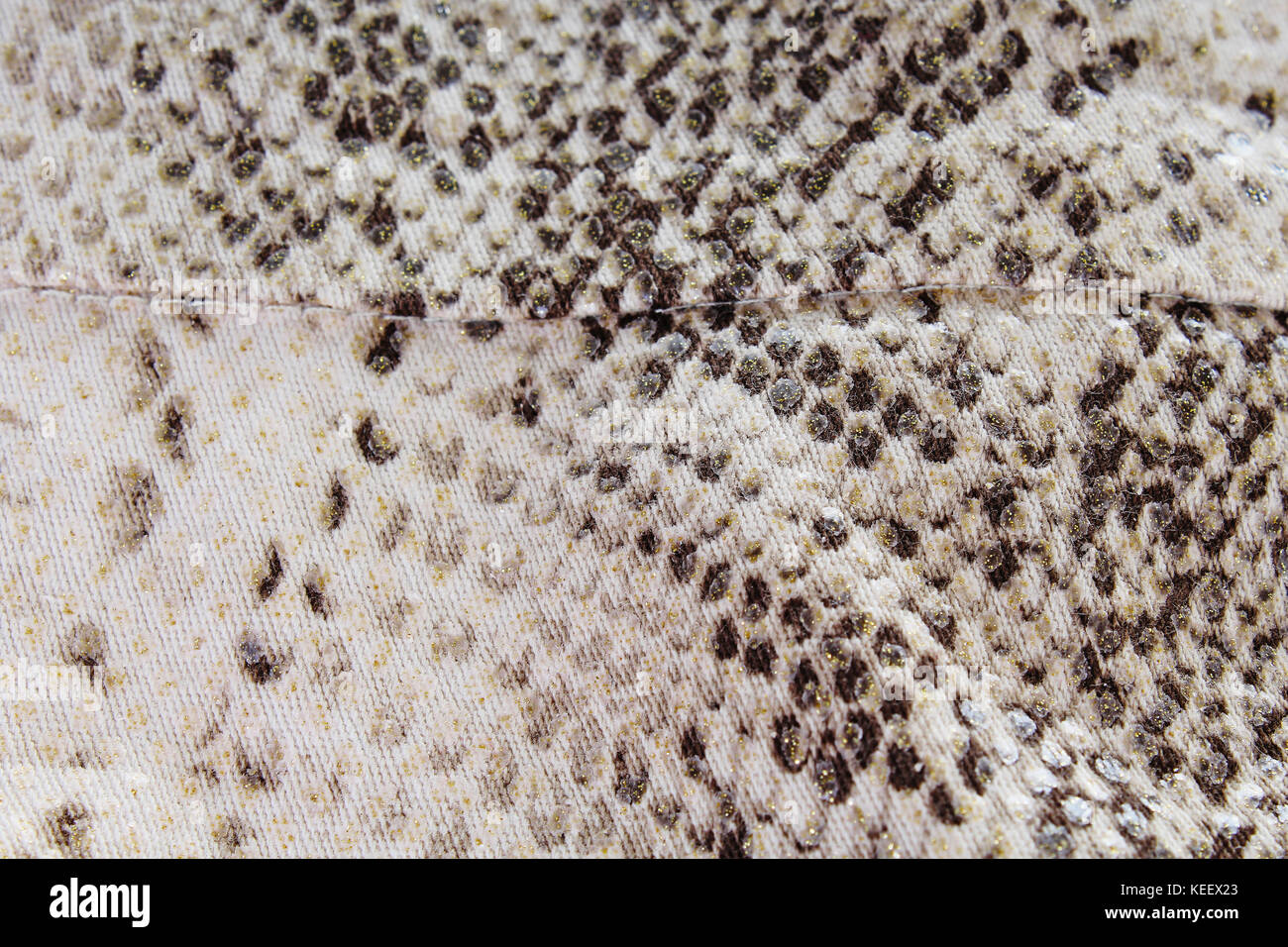 Tessuto, tela design sfondo dello sfondo. Tessuti moda come sfondo. Vestiti pattern texture closeup photo. Foto Stock